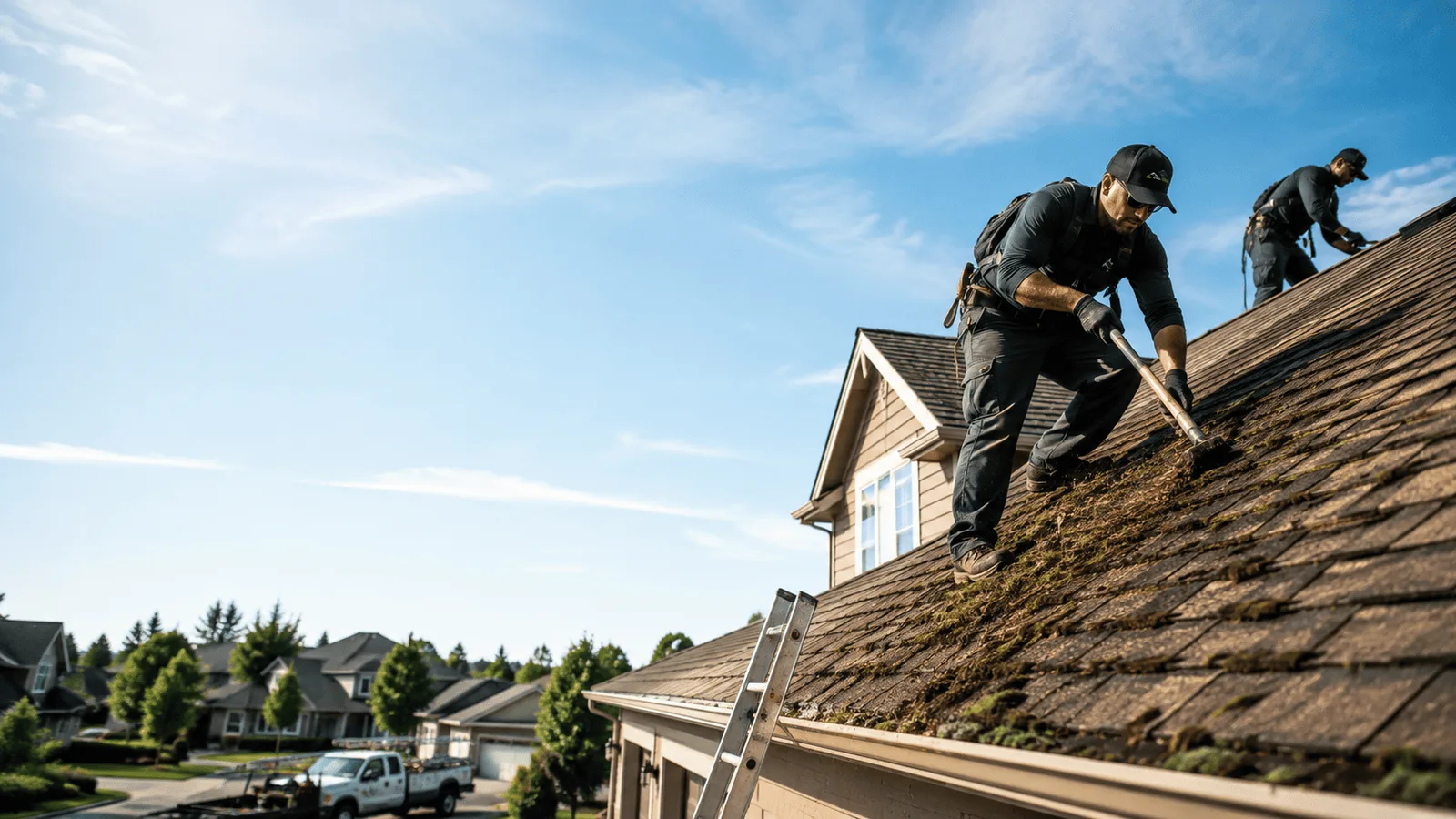 Roof Moss Removal in Blue River, WI near me